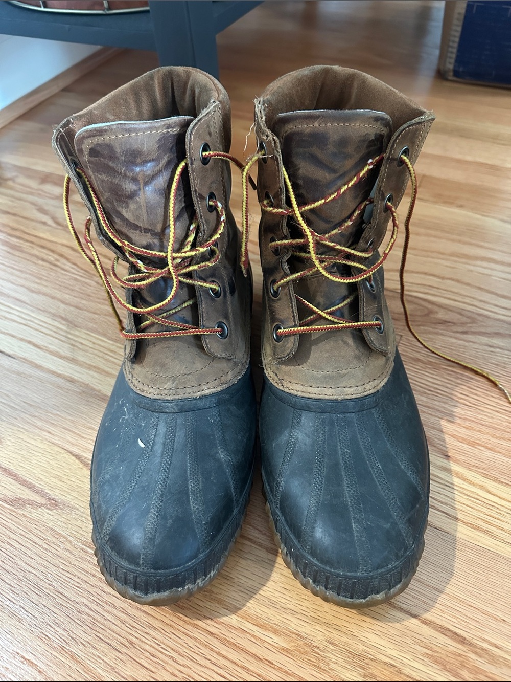 Sorel Men's Brown and Black Lace-Up Waterproof Boots